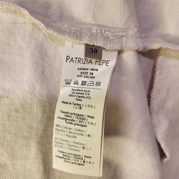 CAMO mauve midi dress button up by Patrizia Pepe - Picture 7 of 12